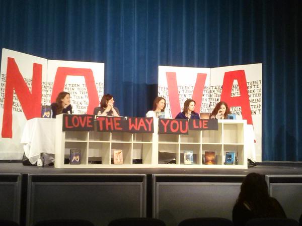 NoVa Teen Book Festival Panel with Melissa Marr, Maggie Hall, Rachel Hawkins, and Marie Rutkoski