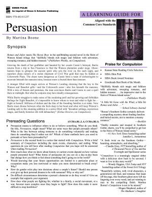 Persuasion Learning Guide