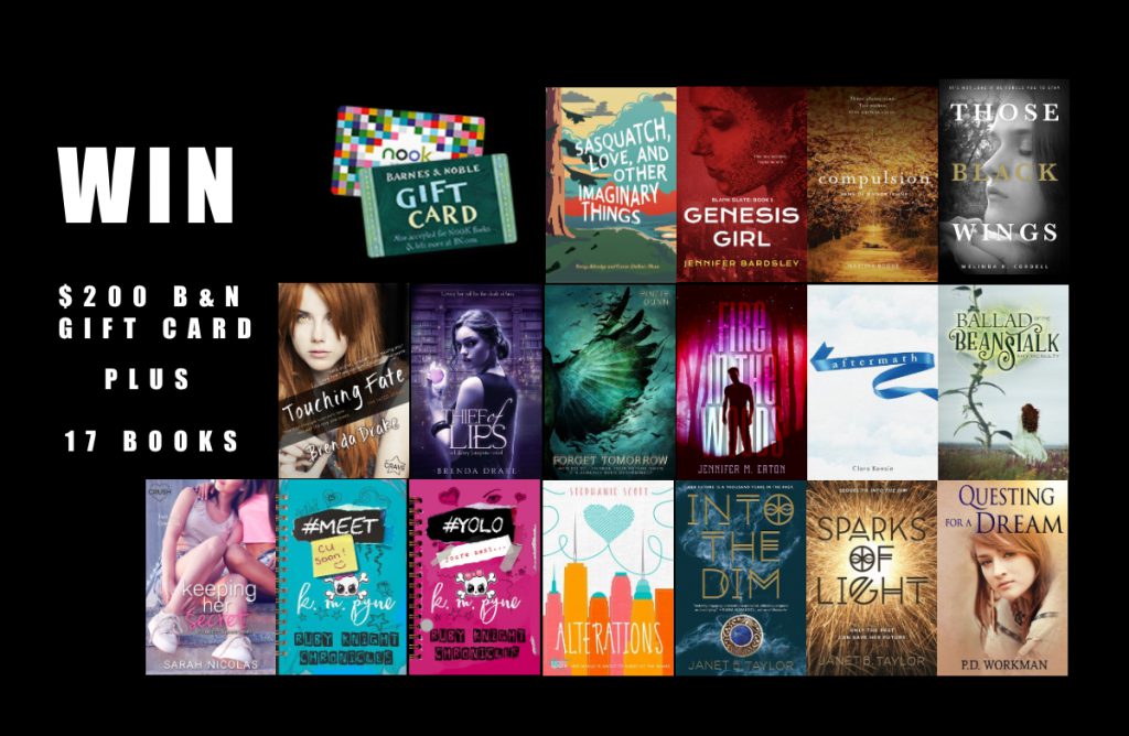 Win $200 Barnes & Noble Gift Card plus 17 YA Books